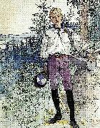 Carl Larsson lllustration till ansnittet till en gosse oil painting reproduction